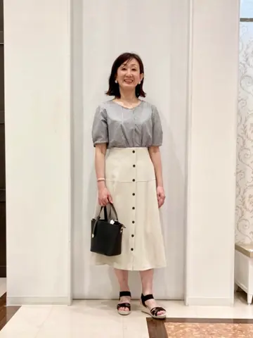 ANY SIS スタッフ コーディネート画像