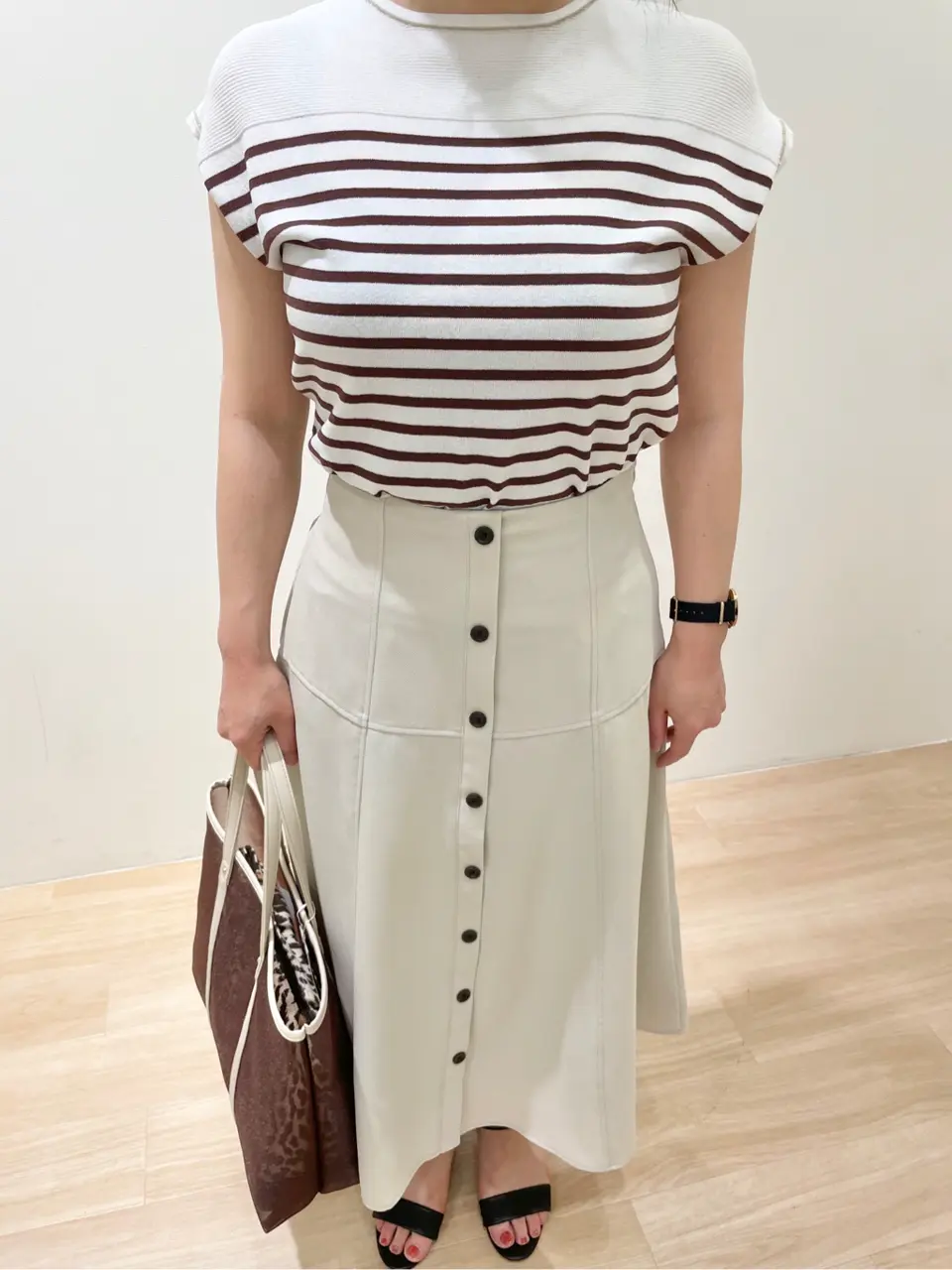 ANY SIS 小西 コーディネート画像