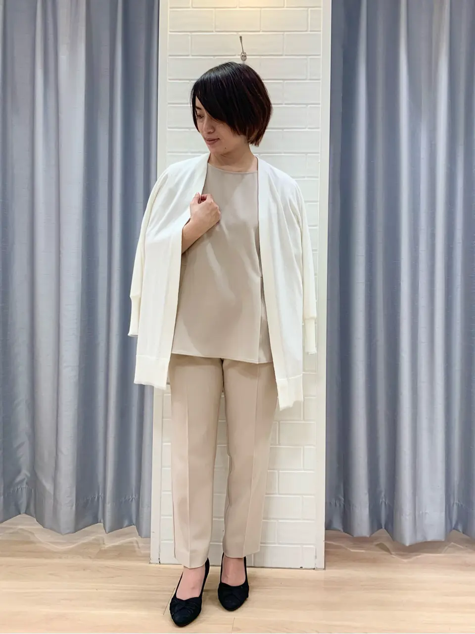 ANY SIS 丸岡 コーディネート画像