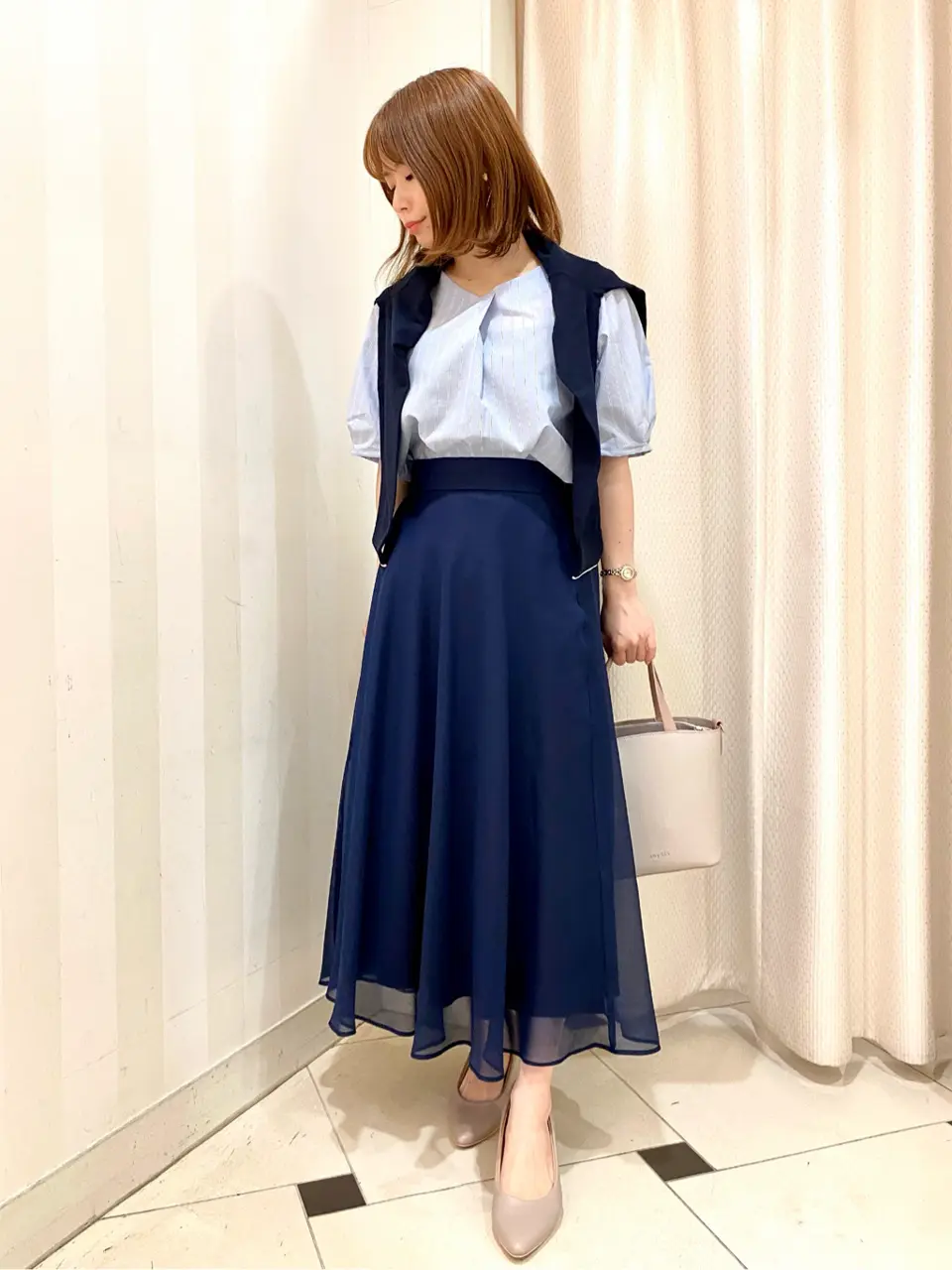 ANY SIS 横尾 コーディネート画像