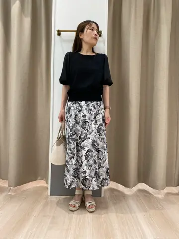 ANY SIS 長尾 コーディネート画像