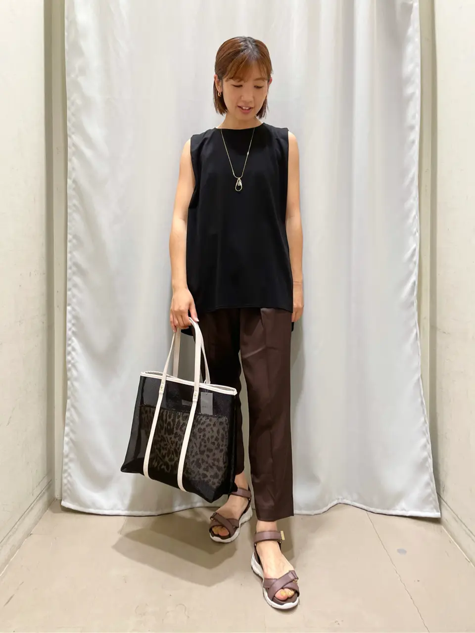 ANY SIS 濱野 コーディネート画像