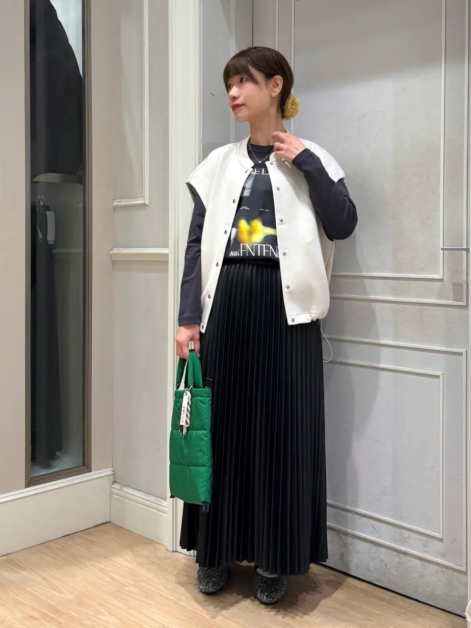 ANY SIS 矢島 コーディネート画像