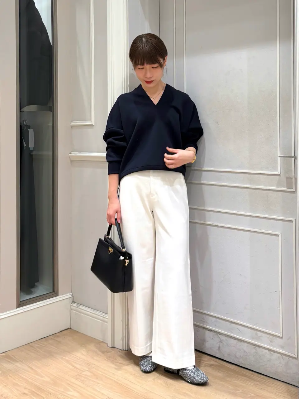 ANY SIS 矢島 コーディネート画像