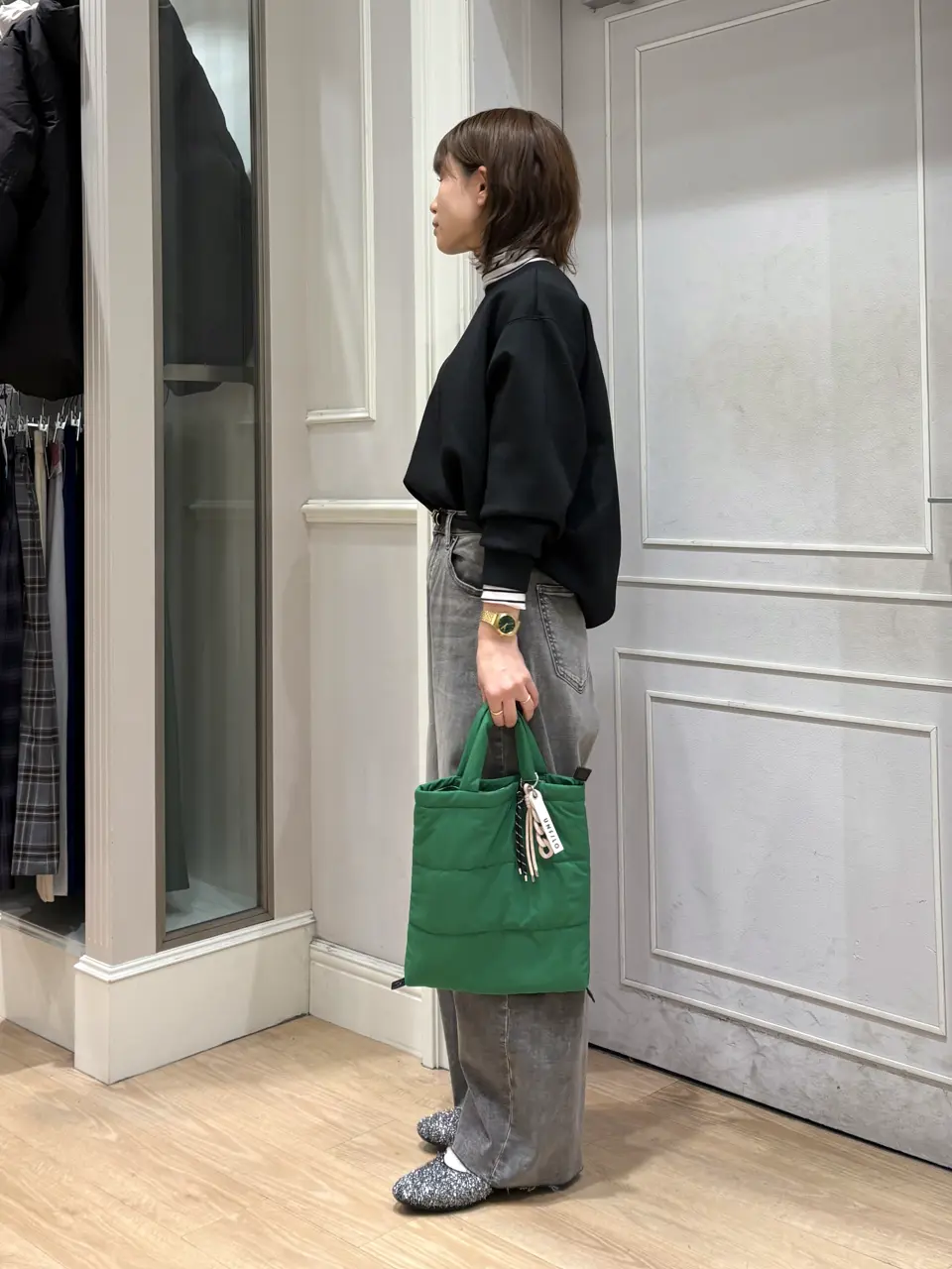 ANY SIS 矢島 コーディネート画像