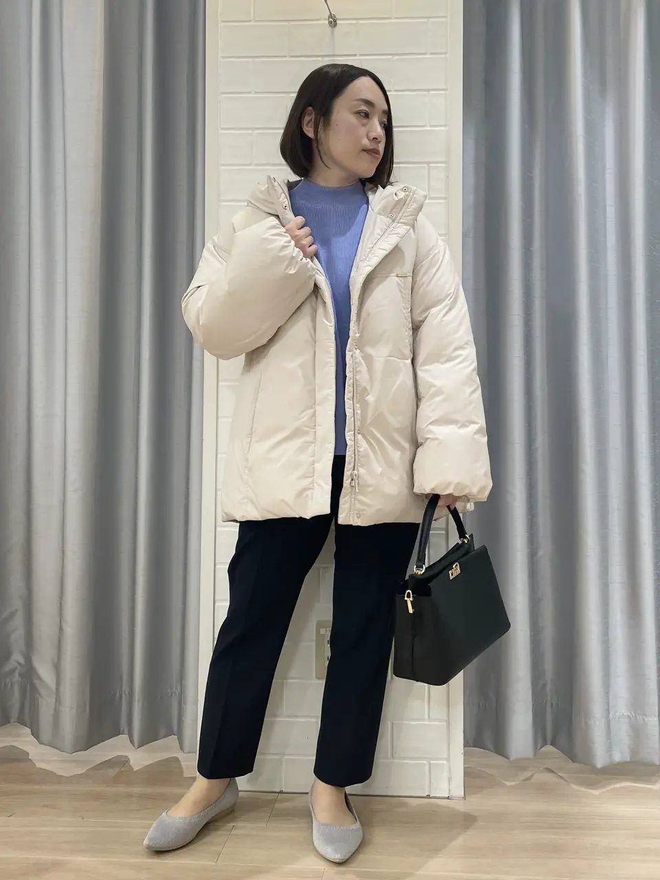 ANY SIS 丸岡 コーディネート画像