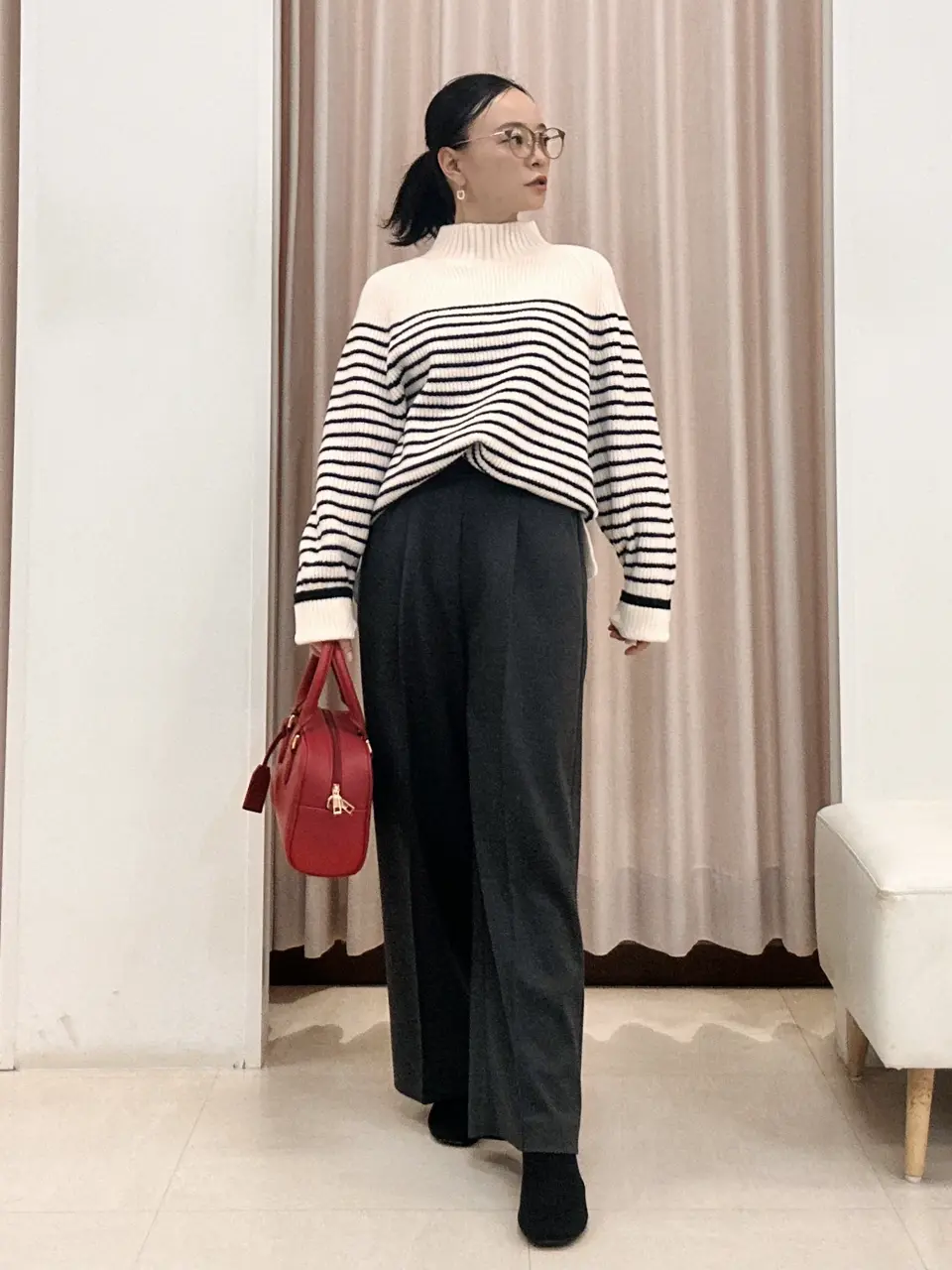 ANY SIS ナラ コーディネート画像