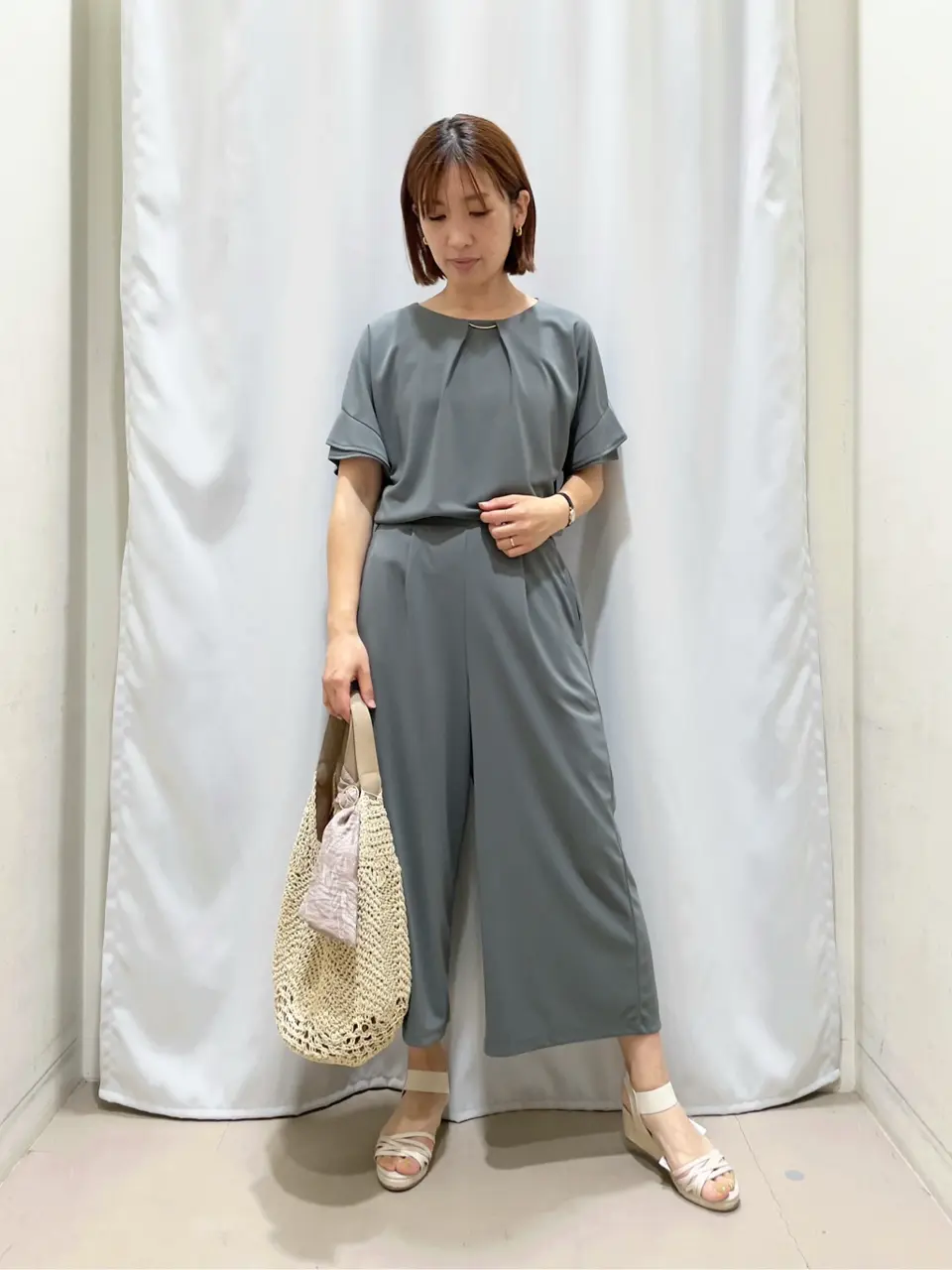 ANY SIS 濱野 コーディネート画像