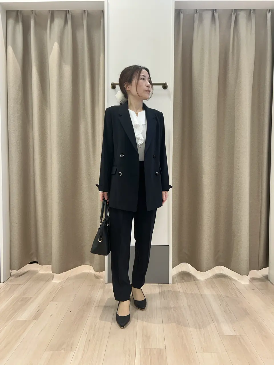 ANY SIS 長尾 コーディネート画像