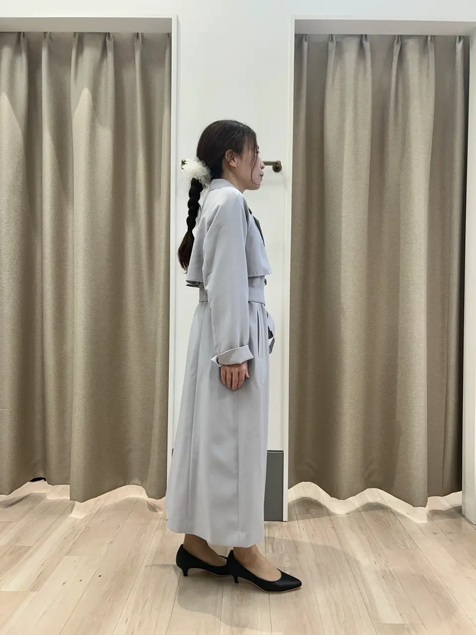 ANY SIS 長尾 コーディネート画像