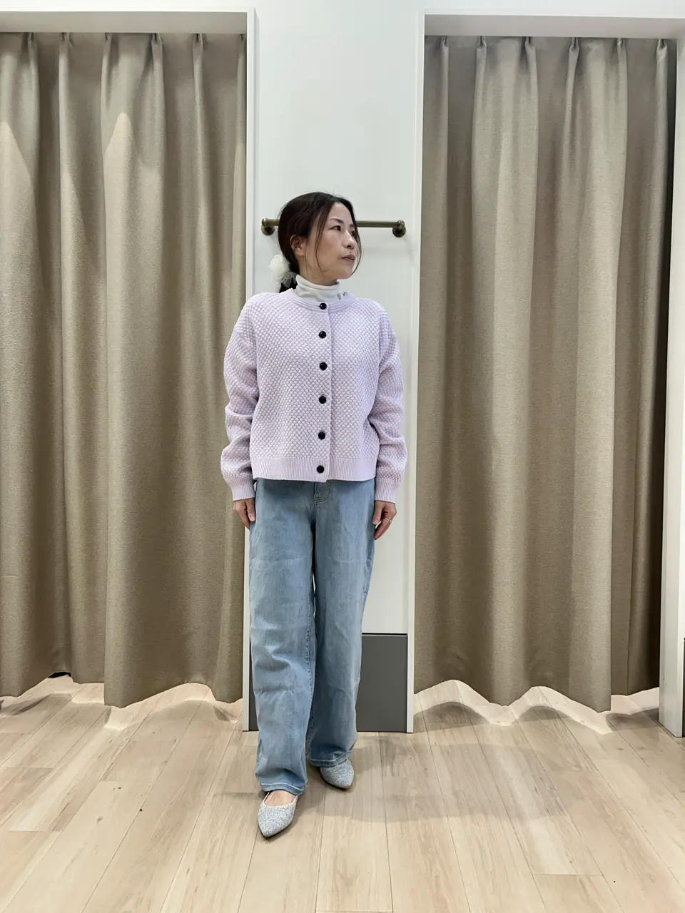 ANY SIS 長尾 コーディネート画像