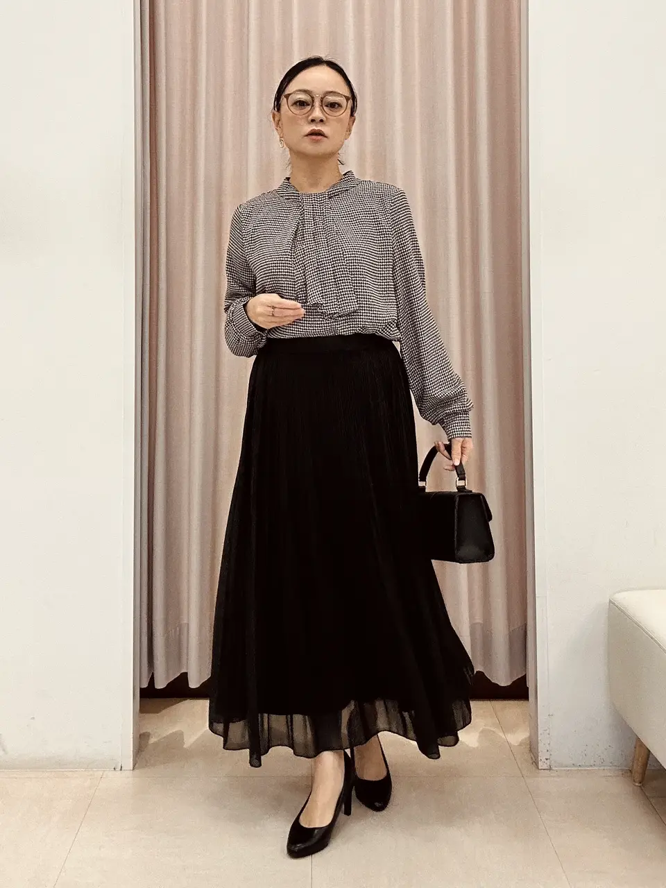 ANY SIS ナラ コーディネート画像