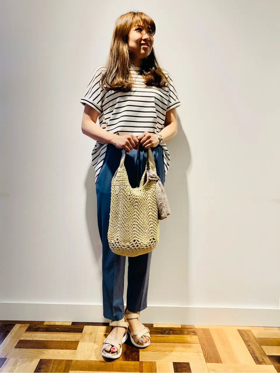 ANY SIS 石川 コーディネート画像