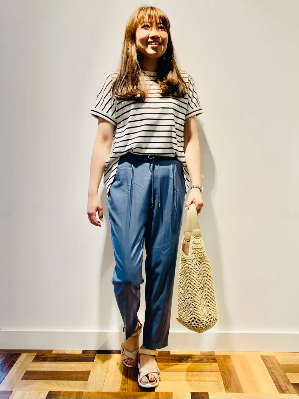 ANY SIS 石川 コーディネート画像