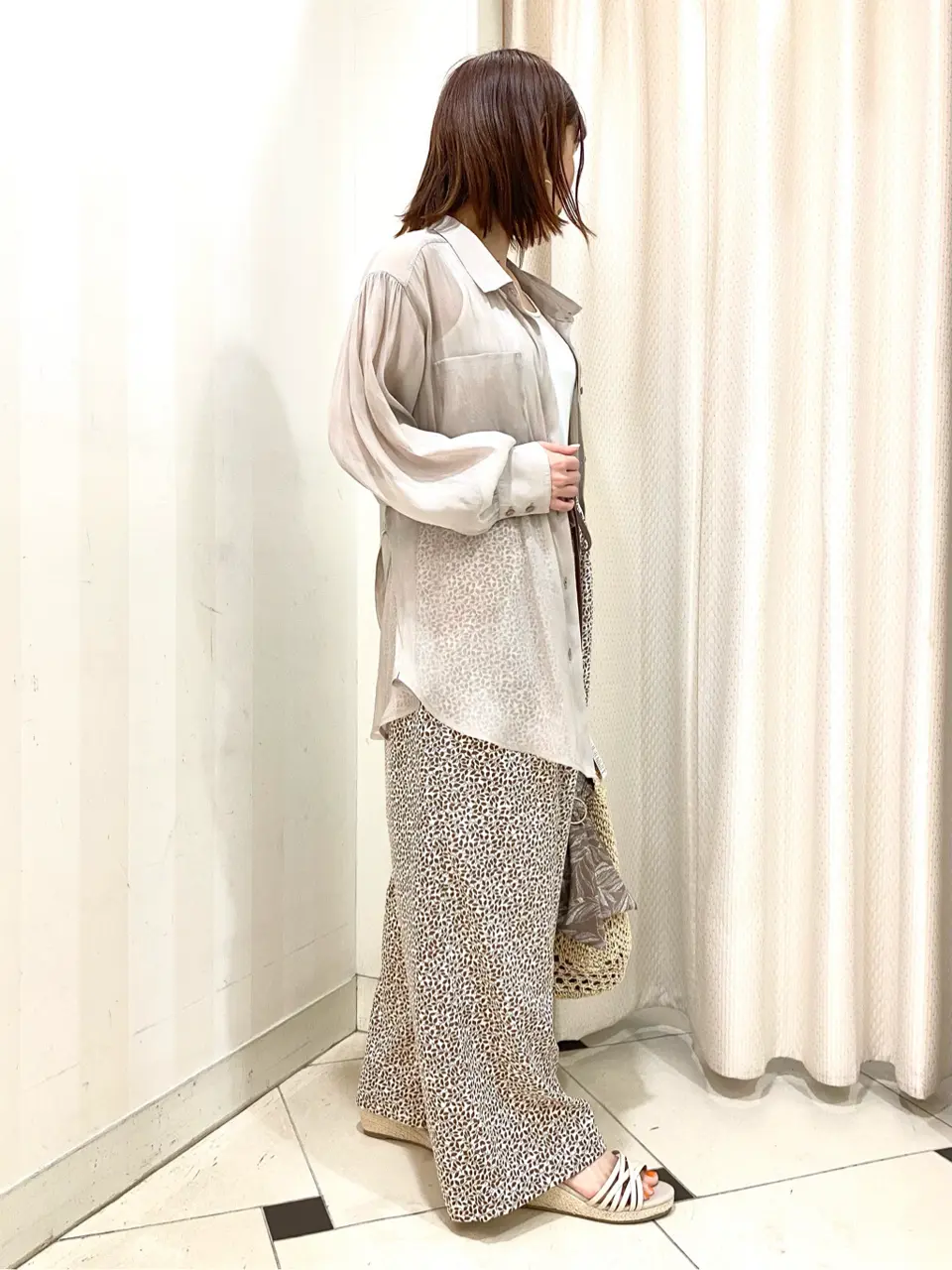 ANY SIS 横尾 コーディネート画像