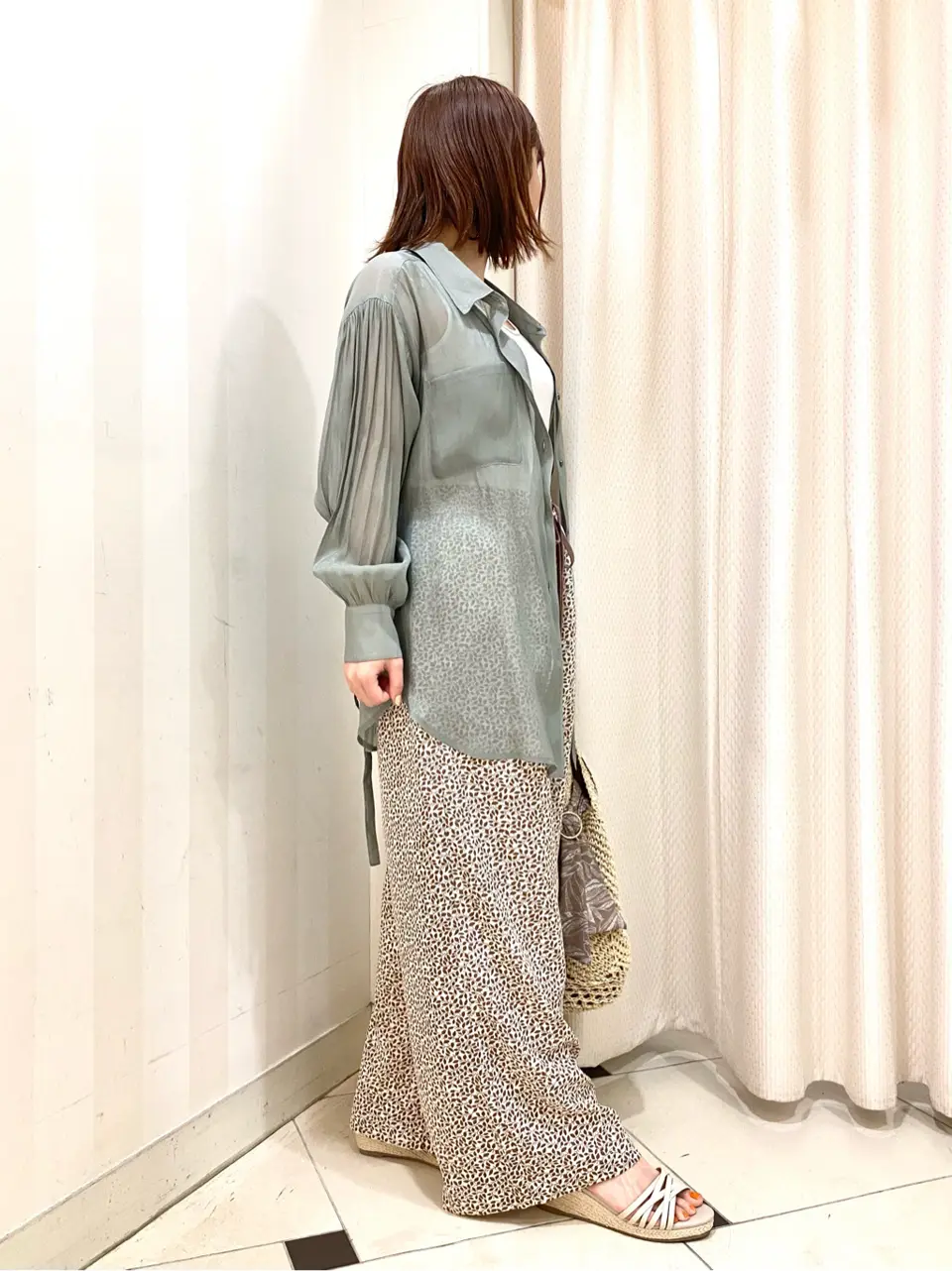 ANY SIS 横尾 コーディネート画像