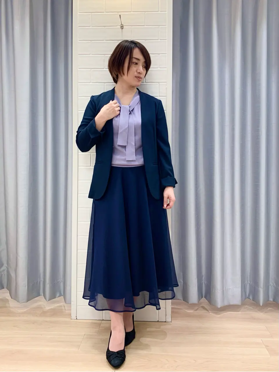 ANY SIS 丸岡 コーディネート画像