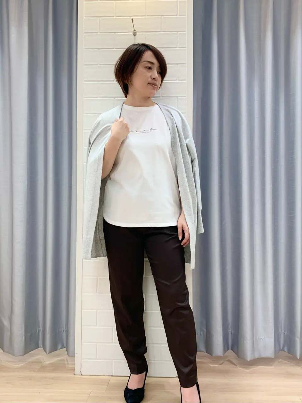 ANY SIS 丸岡 コーディネート画像