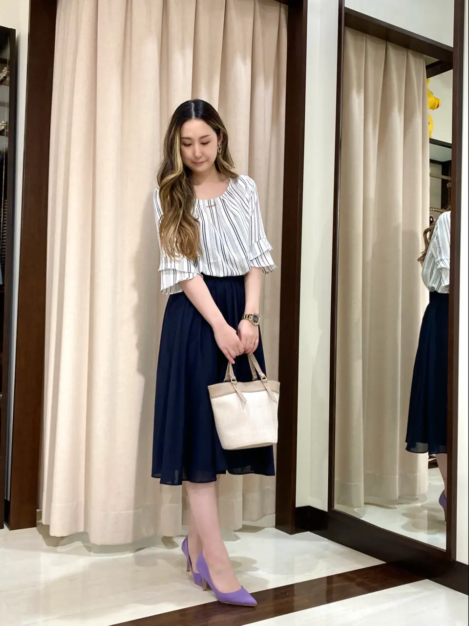 ANY SIS STAFF コーディネート画像