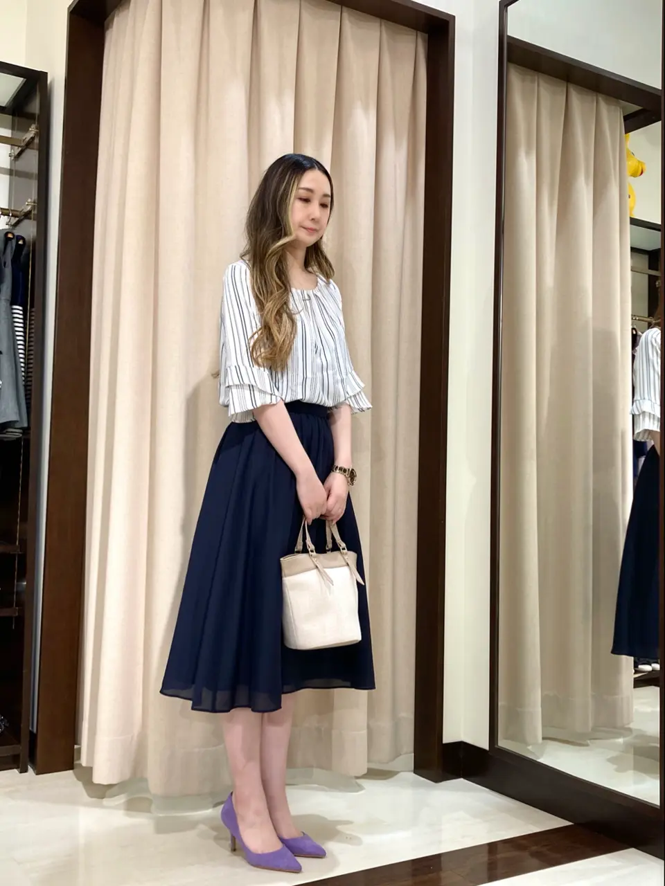 ANY SIS STAFF コーディネート画像