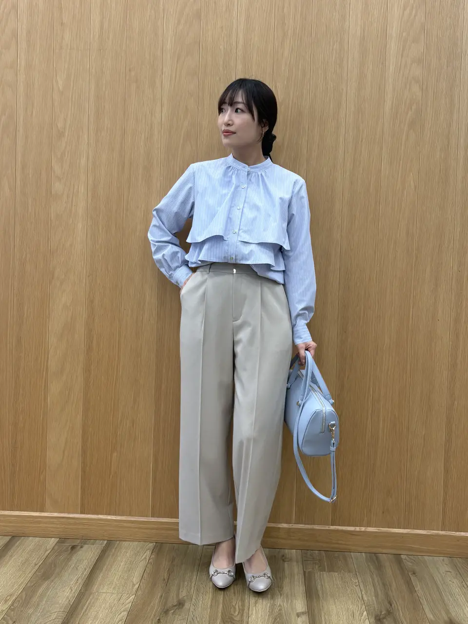 ANY SIS 清水 コーディネート画像