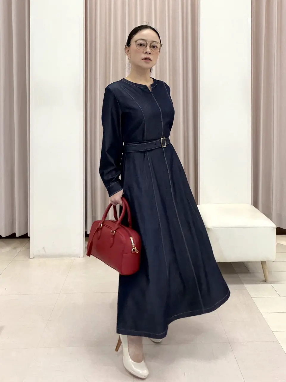 ANY SIS ナラ コーディネート画像