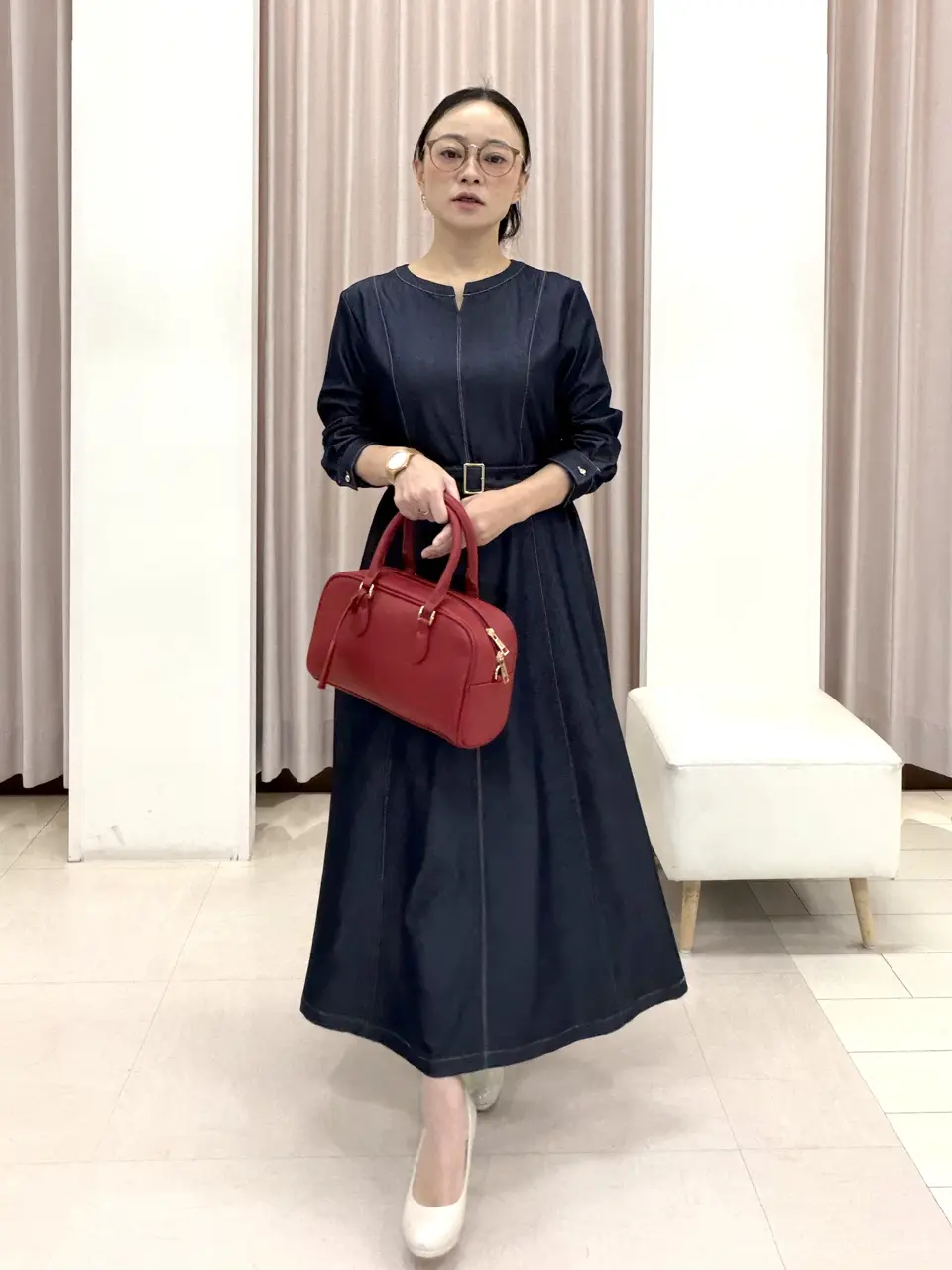 ANY SIS ナラ コーディネート画像