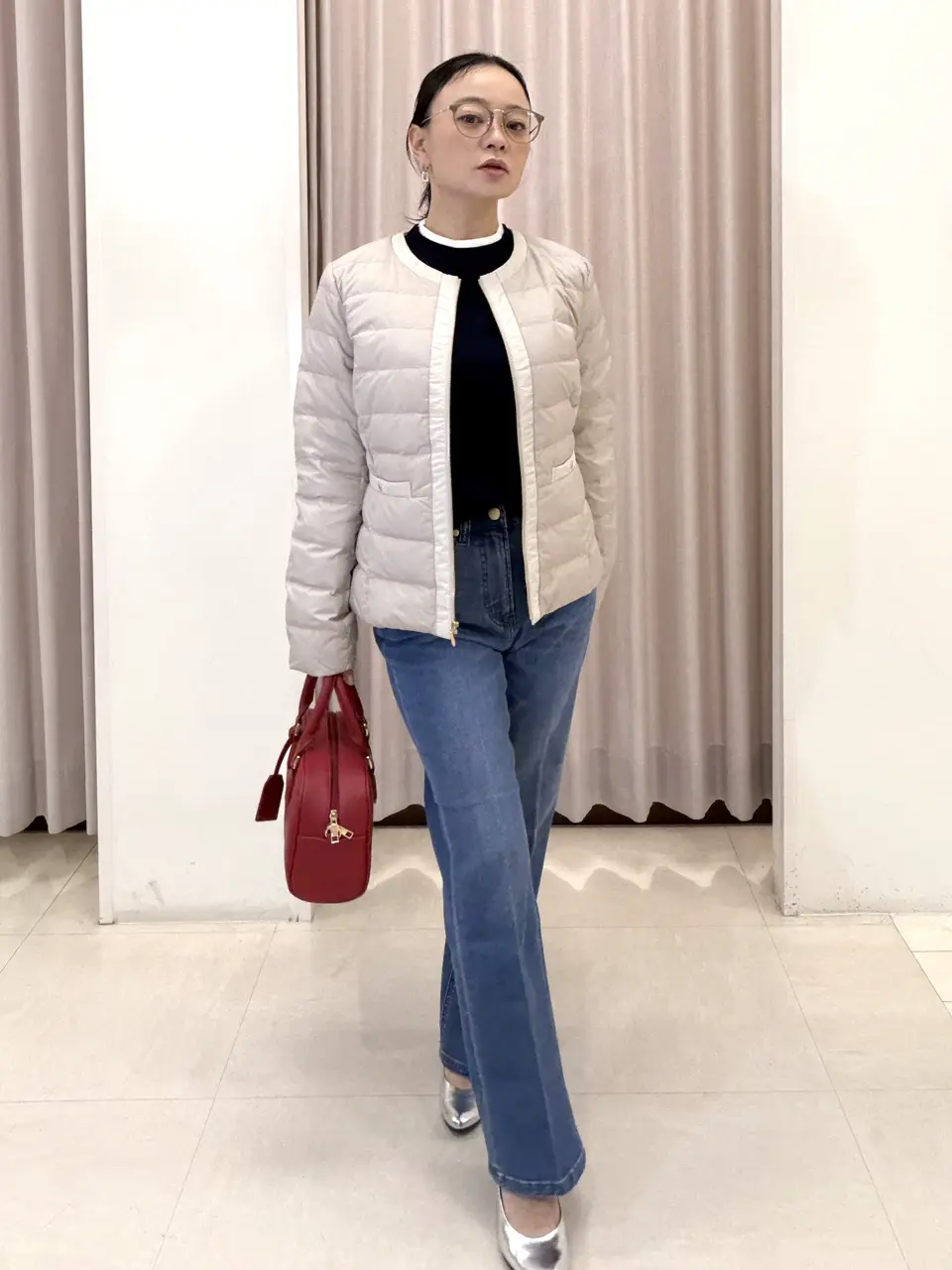 ANY SIS ナラ コーディネート画像