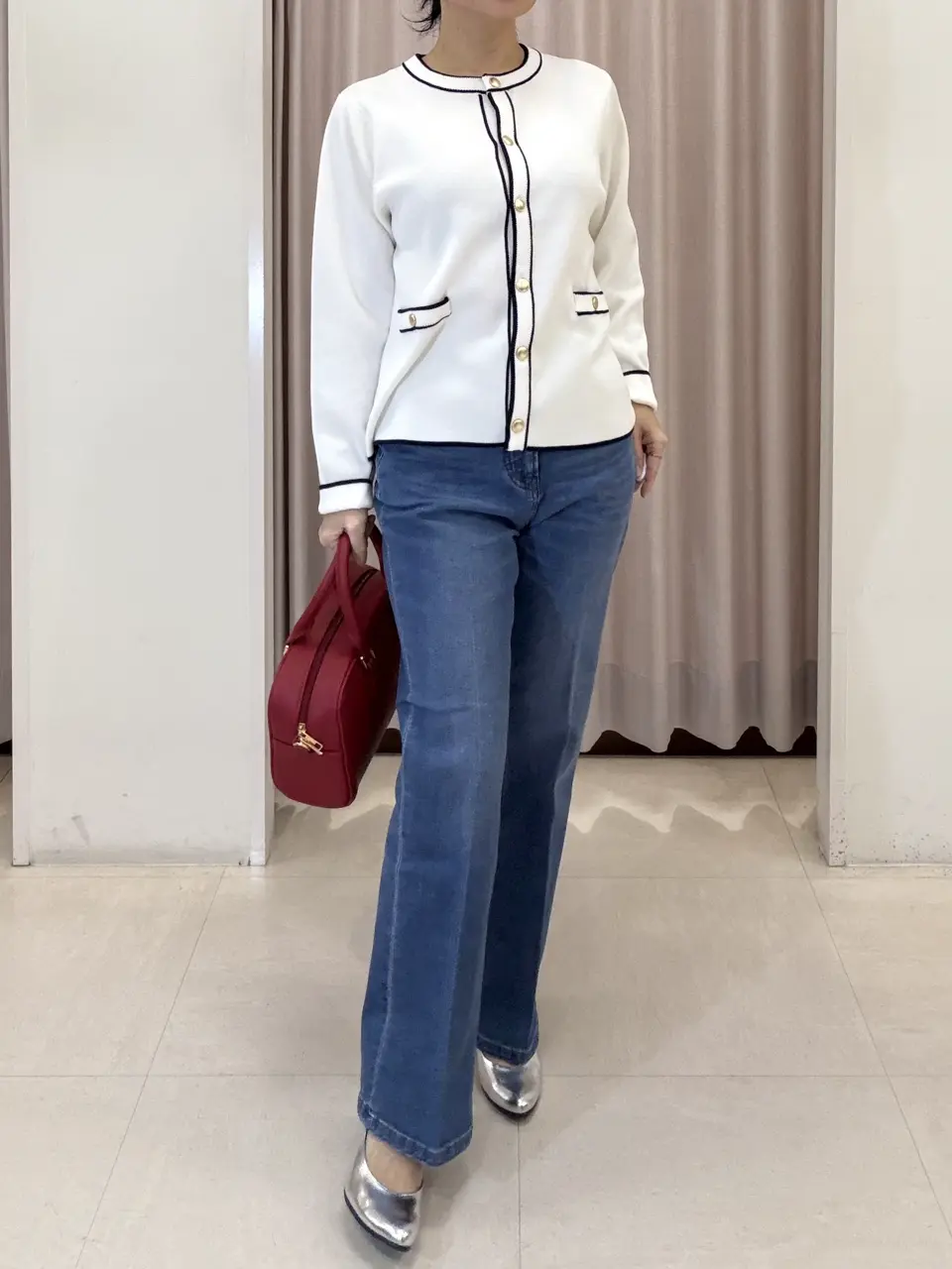 ANY SIS ナラ コーディネート画像