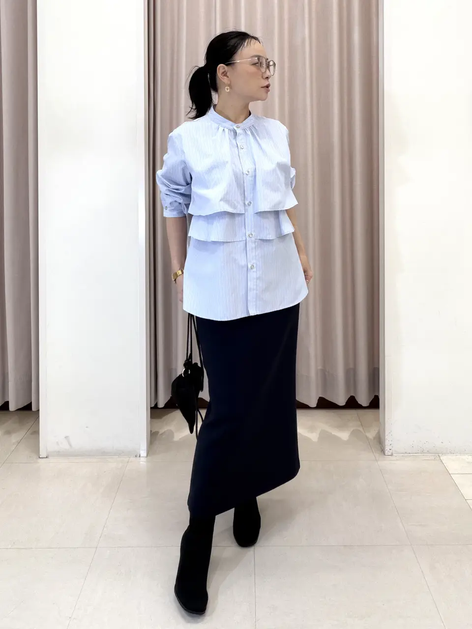 ANY SIS ナラ コーディネート画像