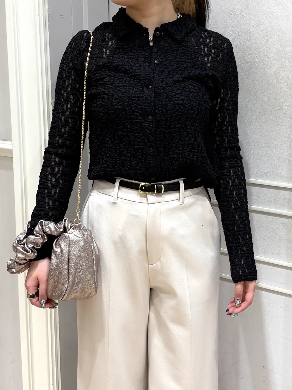 ANY SIS erika コーディネート画像