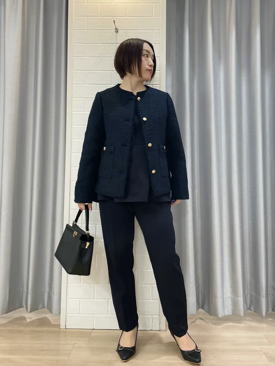 ANY SIS 丸岡 コーディネート画像