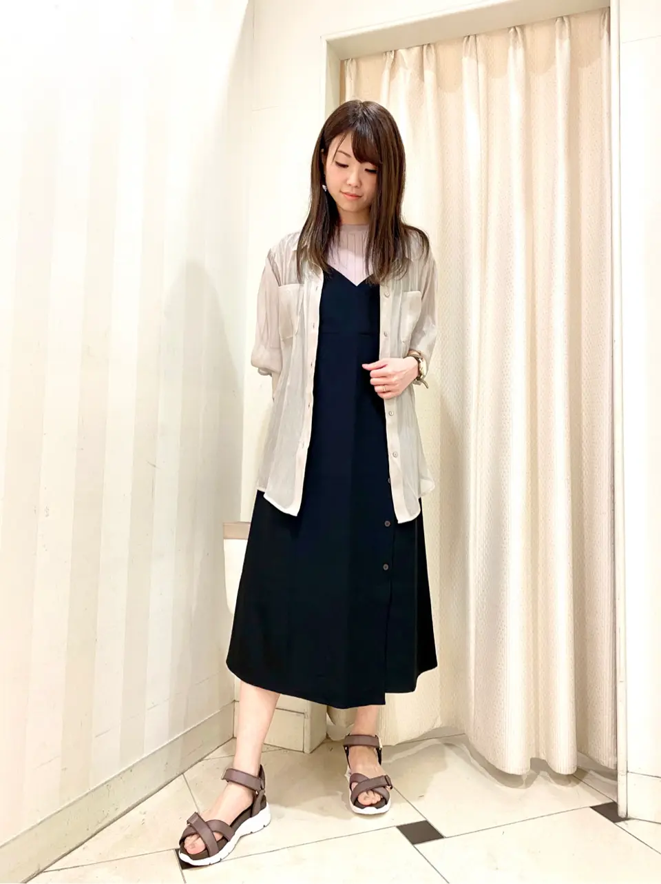 ANY SIS 金井 コーディネート画像