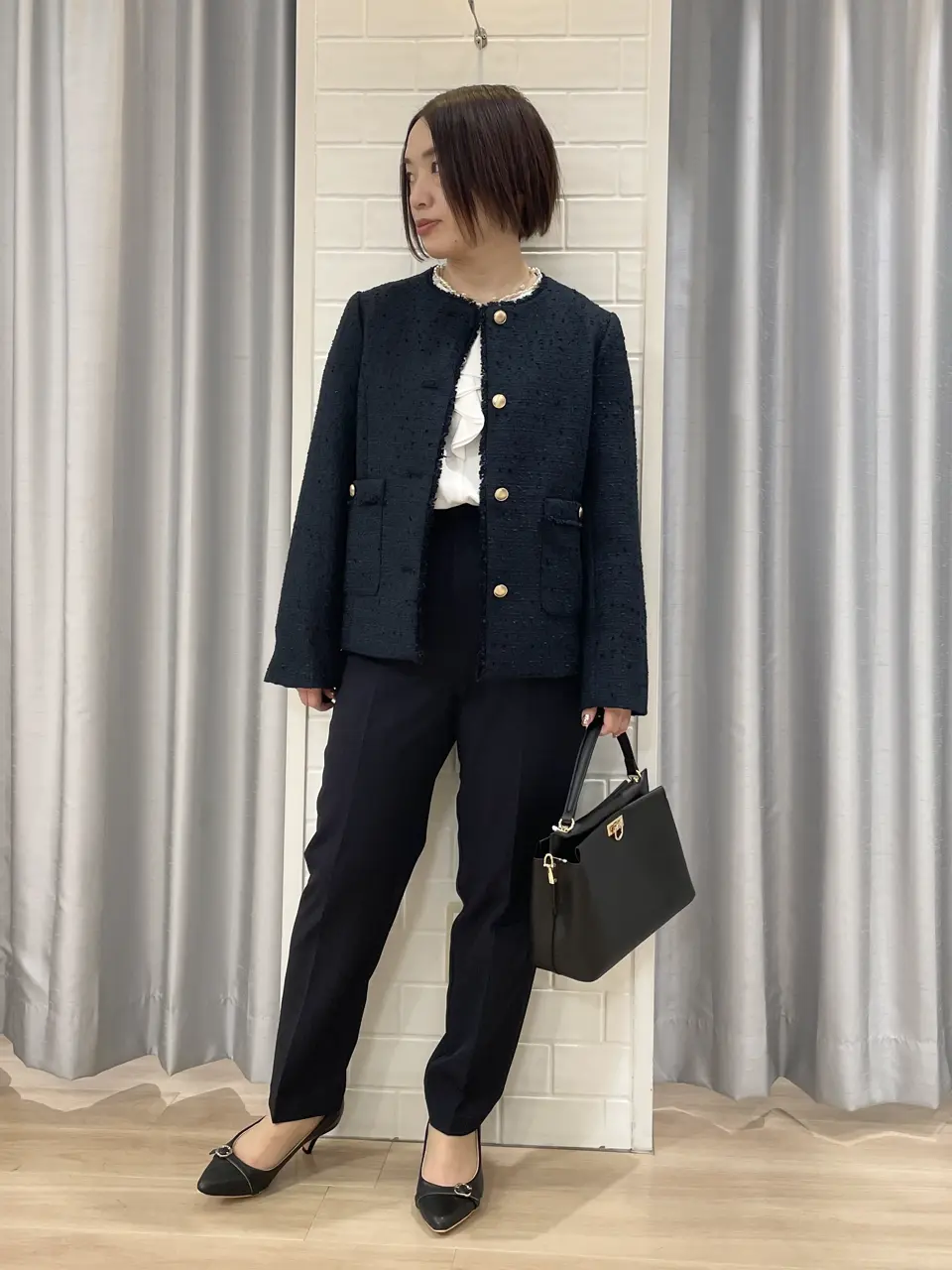 ANY SIS 丸岡 コーディネート画像