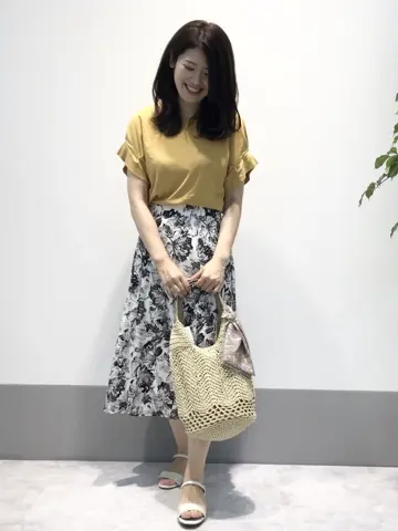 ANY SIS 岡本 コーディネート画像