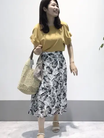 ANY SIS 岡本 コーディネート画像