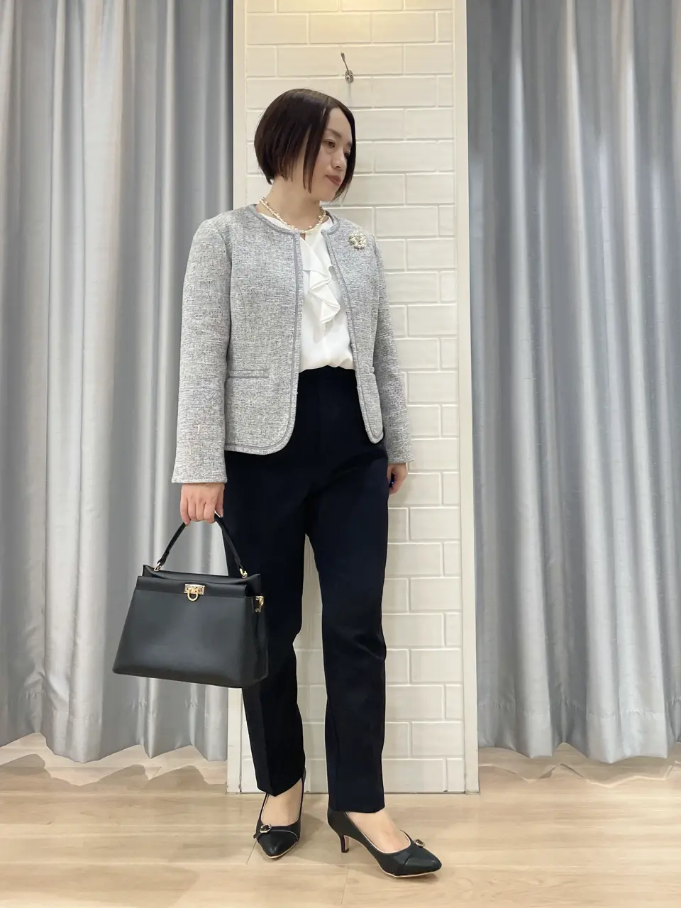 ANY SIS 丸岡 コーディネート画像