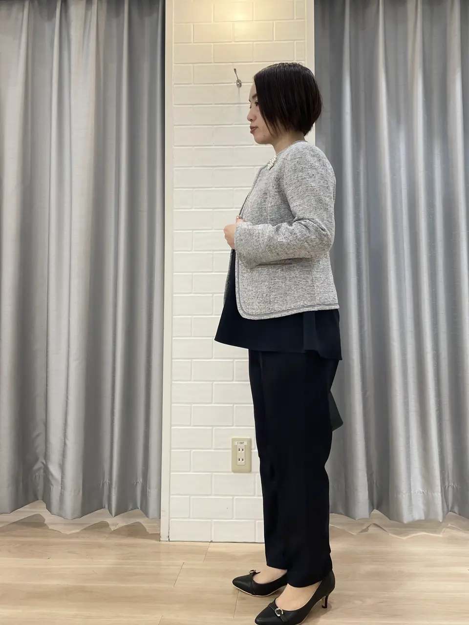 ANY SIS 丸岡 コーディネート画像