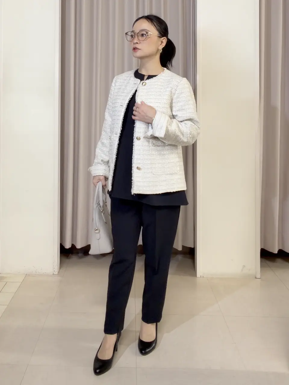 ANY SIS ナラ コーディネート画像