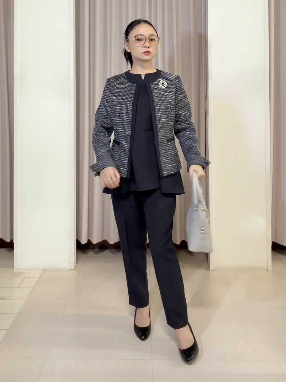 ANY SIS ナラ コーディネート画像