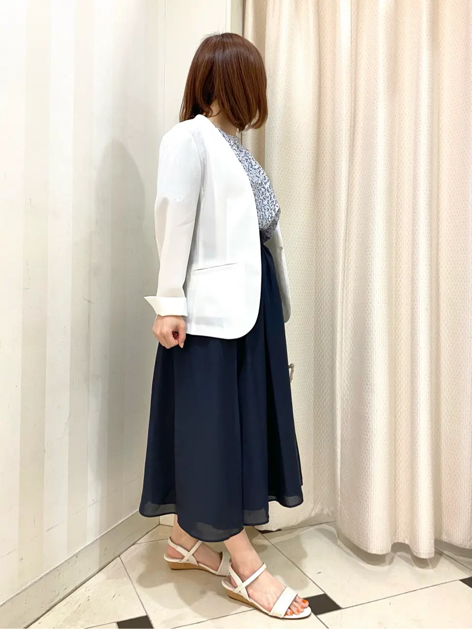 ANY SIS 横尾 コーディネート画像