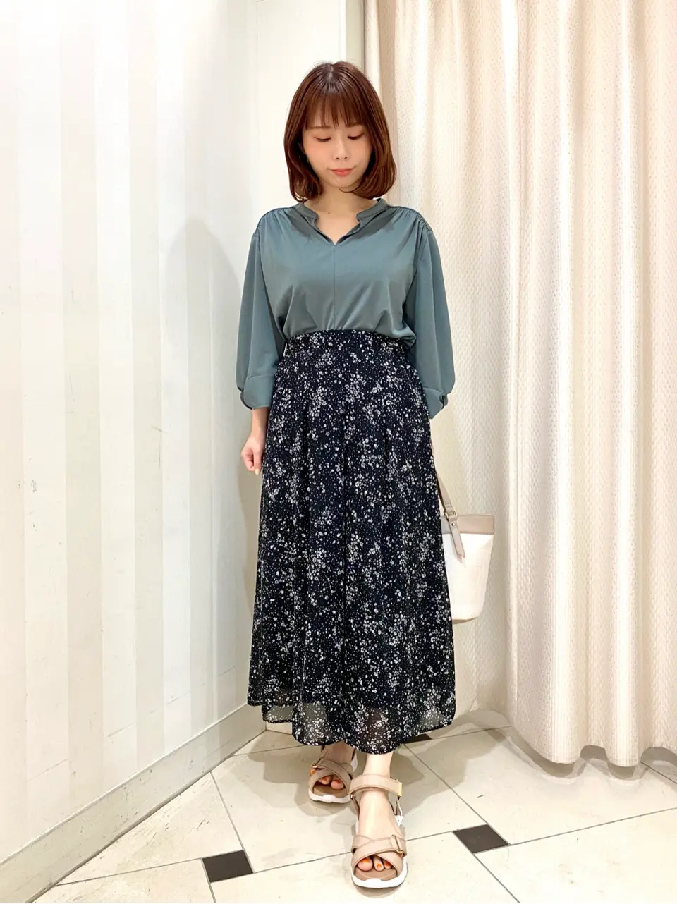 ANY SIS 横尾 コーディネート画像