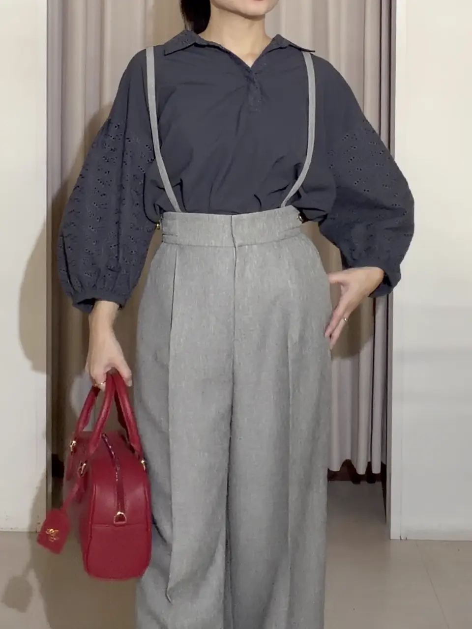 ANY SIS ナラ コーディネート画像