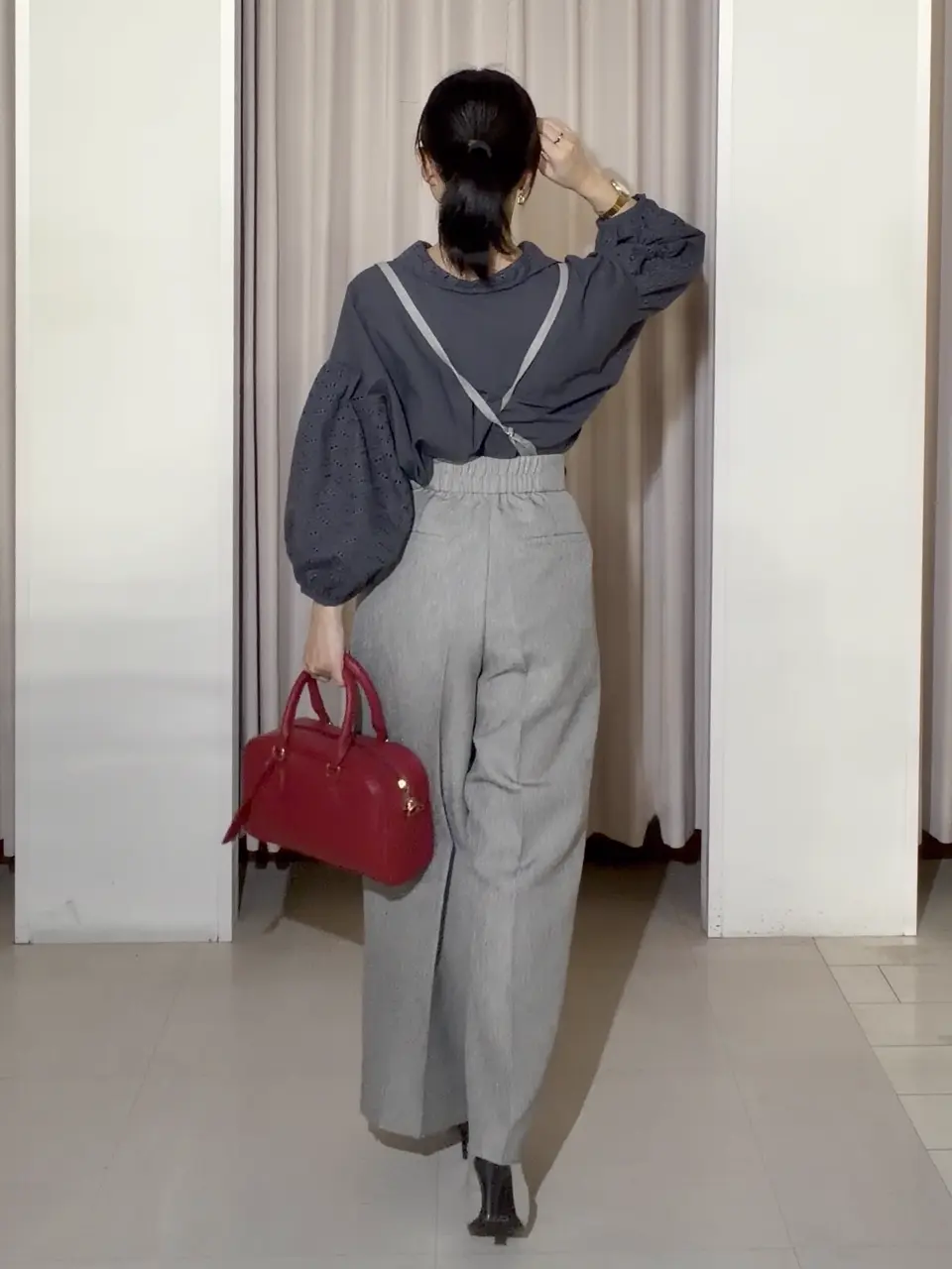 ANY SIS ナラ コーディネート画像