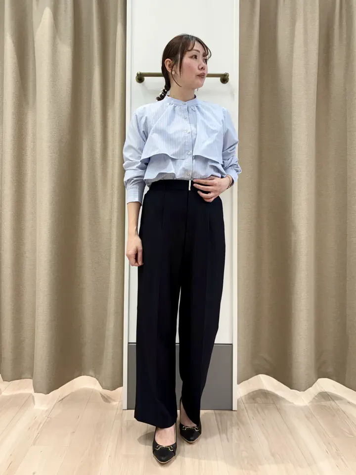 ANY SIS 笠羽 コーディネート画像