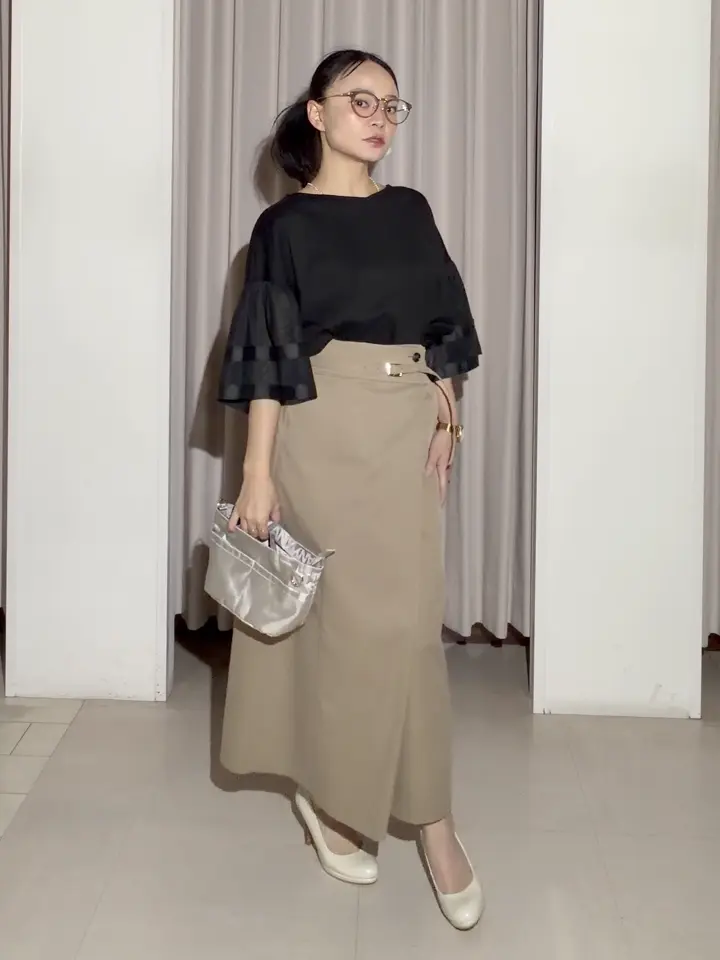 ANY SIS ナラ コーディネート画像