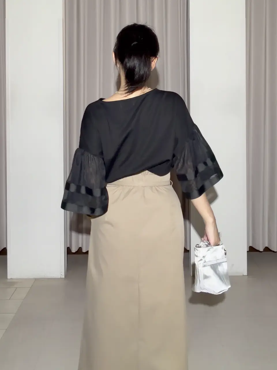 ANY SIS ナラ コーディネート画像