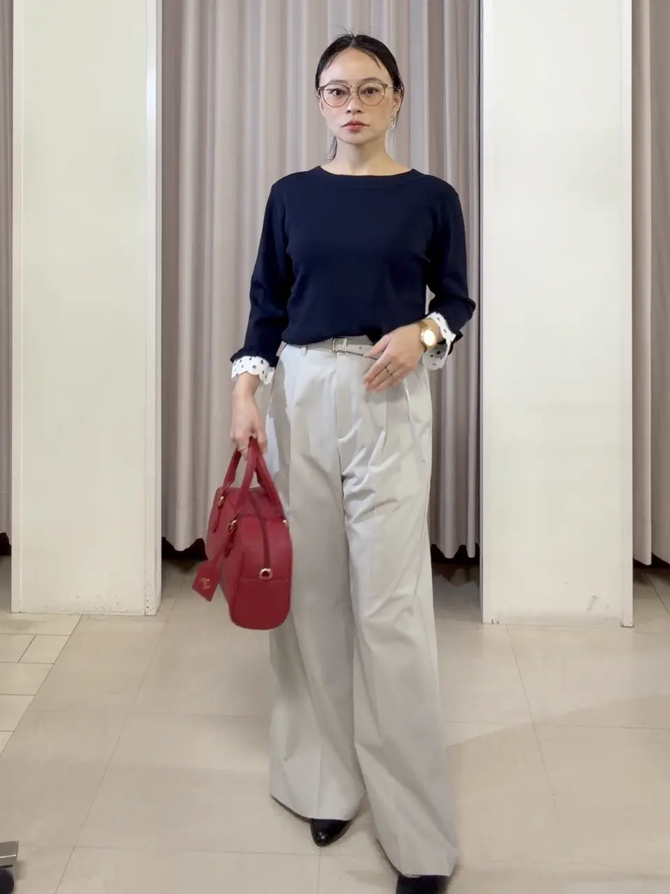 ANY SIS ナラ コーディネート画像