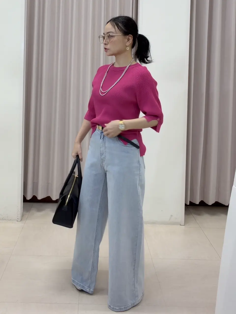 ANY SIS ナラ コーディネート画像