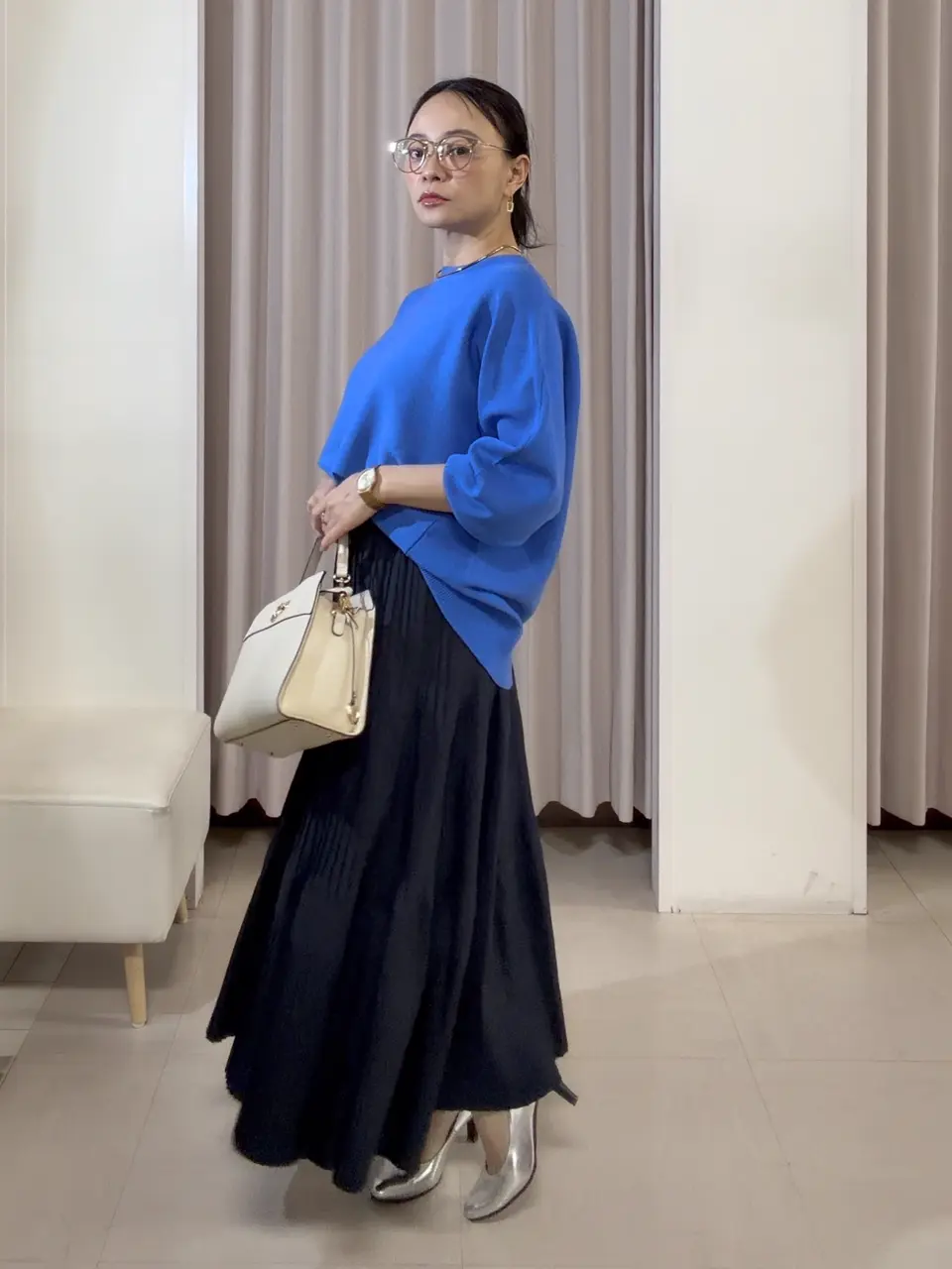 ANY SIS ナラ コーディネート画像